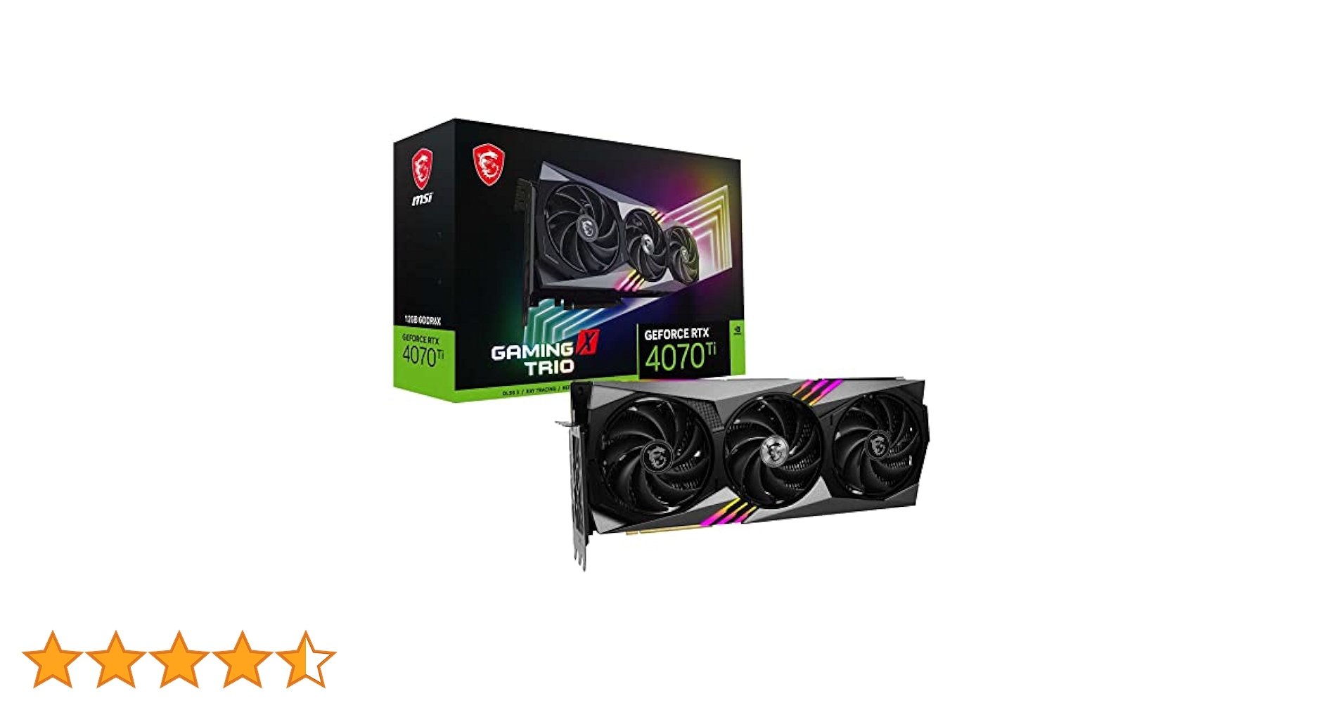 Amazon | MSI グラフィックスボード GeForce RTX 4070 Ti GAMING